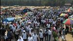 Poll staff leave for their booths in Lucknow on Sunday. (Deepak Gupta/HT) Poll staff leave for their booths in Lucknow on Sunday. (Deepak Gupta/HT)