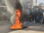 Protests erupt in Pakistan occupied Kashmir (Photo - ANI) Protests erupt in Pakistan occupied Kashmir (Photo - ANI)