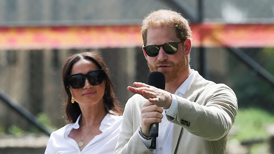 Prince Harry ‘a spare’ in his own marriage, royal expert claims (REUTERS/Akintunde Akinleye)(REUTERS)