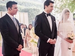 Actor Akshay Kumar shares a close bond with his Khiladi 786 co-star Asin's husband Rahul Sharma. Actor Akshay Kumar shares a close bond with his Khiladi 786 co-star Asin's husband Rahul Sharma.