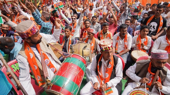 PM Narendra Modi addressed issues of unemployment and reservation, highlighting his government's initiatives such as 10% reservation for the economically weaker sections of the general category.(PTI)