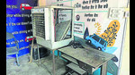 An out of order air cooler at the automated driving test centre near Rose Garden in Ludhiana. (Manish/HT) An out of order air cooler at the automated driving test centre near Rose Garden in Ludhiana. (Manish/HT)