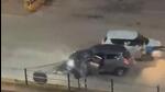 The clash took place following a collision between two cars that were being driven erratically (Screen grab/BJ Karnataka X) The clash took place following a collision between two cars that were being driven erratically (Screen grab/BJ Karnataka X)