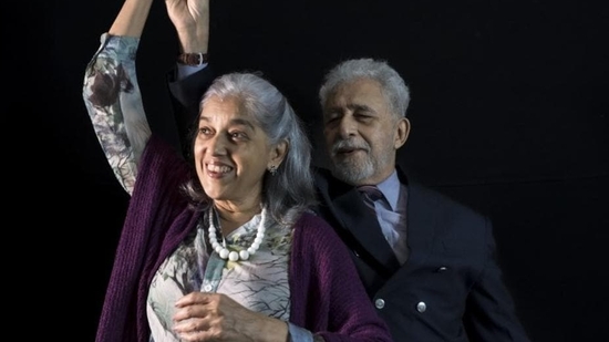Ratna Pathak Shah and Naseeruddin Shah in Old World (Courtesy Prithvi Festival) Ratna Pathak Shah and Naseeruddin Shah in Old World (Courtesy Prithvi Festival)
