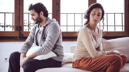 Denial: Making false accusations and explanations to the partner to manipulate their understanding of a situation. (Shutterstock)