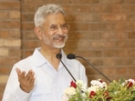External affairs minister S Jaishankar at the Benares Club in Varanasi on Sunday.
External affairs minister S Jaishankar at the Benares Club in Varanasi on Sunday.