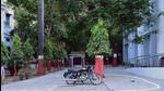 The spot Patna Law College campus where the student was killed. (Santosh Kumar/HT) The spot Patna Law College campus where the student was killed. (Santosh Kumar/HT)