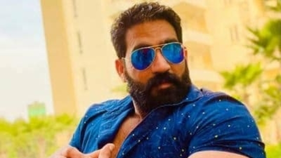 The accused was identified as Balwant Kataria alias Bobby Kataria, a social media influencer with a history of brushes with the law, police said. ((HT PHOTO)) The accused was identified as Balwant Kataria alias Bobby Kataria, a social media influencer with a history of brushes with the law, police said. ((HT PHOTO))