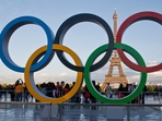 FILE - The Olympic rings are set up at Trocadero plaza that overlooks the Eiffel Tower, a day after the official announcement that the 2024 Summer Olympic Games will be in the French capital, in Paris.(AP) FILE - The Olympic rings are set up at Trocadero plaza that overlooks the Eiffel Tower, a day after the official announcement that the 2024 Summer Olympic Games will be in the French capital, in Paris.(AP)