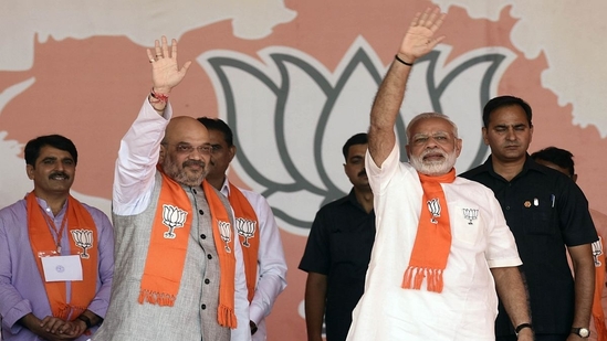 Gujarat Lok Sabha Election Result 2024: Prime Minister Narendra Modi and home minister Amit Shah(File) Gujarat Lok Sabha Election Result 2024: Prime Minister Narendra Modi and home minister Amit Shah(File)