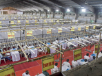 Polling officials carry out preparations at a counting centre, a day before counting of votes for the Lok Sabha elections, in Nagpur. (PTI) Polling officials carry out preparations at a counting centre, a day before counting of votes for the Lok Sabha elections, in Nagpur. (PTI)