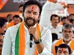 Telangana BJP president G Kishan Reddy (PTI) Telangana BJP president G Kishan Reddy (PTI)
