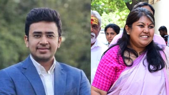 Bangalore South Election Results Live updates: Tejasvi Surya vs Sowmya Reddy Bangalore South Election Results Live updates: Tejasvi Surya vs Sowmya Reddy