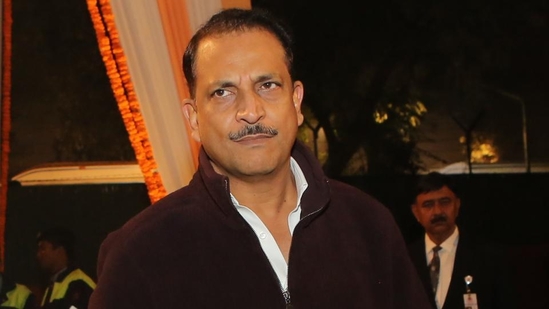 Former union minister and BJP leader Rajiv Pratap Rudy (HT Photo)