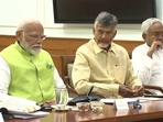 NDA Meeting Live Updates: Prime Minister Narendra Modi, TDP chief Chandrababu Naidu and Bihar chief minister Nitish Kumar at the meeting of coalition partners at 7 Lok Kalyan Marg, New Delhi. NDA Meeting Live Updates: Prime Minister Narendra Modi, TDP chief Chandrababu Naidu and Bihar chief minister Nitish Kumar at the meeting of coalition partners at 7 Lok Kalyan Marg, New Delhi.