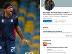 Saurabh Netravalkar juggled his cricketing career and his corporate life. Saurabh Netravalkar juggled his cricketing career and his corporate life.