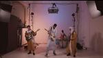 A scene from the music video for Imouhar (Tuareg for brother or comrade), a song from Mdou Moctar’s latest album Funeral for Justice, which has themes of political strife, rebellion and protest. A scene from the music video for Imouhar (Tuareg for brother or comrade), a song from Mdou Moctar’s latest album Funeral for Justice, which has themes of political strife, rebellion and protest.