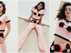 Ananya Pandey has created quite a stir in the fashion world with her latest look that exudes sartorial sophistication. The Gen Z actress is a total stunner who is always hitting the fashion targets like a pro. Whether it's a mini dress or a chic jumpsuit, Ananya can pull off any look to perfection. She is quite active on social media and her glam Insta-dairies are a treasure trove of fashion inspiration for all her followers. Her latest look in a stylish pink co-ord set is no exception and is sure to leave you in awe.(Instagram/@ananyapanday) Ananya Pandey has created quite a stir in the fashion world with her latest look that exudes sartorial sophistication. The Gen Z actress is a total stunner who is always hitting the fashion targets like a pro. Whether it's a mini dress or a chic jumpsuit, Ananya can pull off any look to perfection. She is quite active on social media and her glam Insta-dairies are a treasure trove of fashion inspiration for all her followers. Her latest look in a stylish pink co-ord set is no exception and is sure to leave you in awe.(Instagram/@ananyapanday)