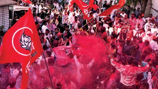 The MVA successfully leveraged local leaders and grassroots campaigns to resonate with the electorate (Raju Shinde/HT Photo)(HT_PRINT) The MVA successfully leveraged local leaders and grassroots campaigns to resonate with the electorate (Raju Shinde/HT Photo)(HT_PRINT)