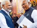.Prime Minister Narendra Modi and Congress president Mallikarjun Kharge (File) .Prime Minister Narendra Modi and Congress president Mallikarjun Kharge (File)