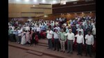 RWA taking oath during a event before elections to boost voter awareness in Lucknow (HT File Photo) RWA taking oath during a event before elections to boost voter awareness in Lucknow (HT File Photo)