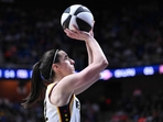 Caitlin Clark #22 of the Indiana Fever attempts a three point basket against the Connecticut Sun during the second half at the Mohegan Sun Arena on June 10, 2024 in Uncasville, (Photo by Brian Fluharty / GETTY IMAGES NORTH AMERICA / Getty Images via AFP)(Getty Images via AFP) Caitlin Clark #22 of the Indiana Fever attempts a three point basket against the Connecticut Sun during the second half at the Mohegan Sun Arena on June 10, 2024 in Uncasville, (Photo by Brian Fluharty / GETTY IMAGES NORTH AMERICA / Getty Images via AFP)(Getty Images via AFP)