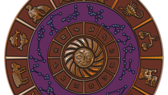 Representative Image of a zodiac wheel. Representative Image of a zodiac wheel.