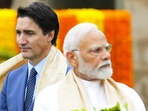 A file photo of PM Modi and Justin Trudeau at G20 summit in New Delhi last year.(HT_PRINT) A file photo of PM Modi and Justin Trudeau at G20 summit in New Delhi last year.(HT_PRINT)