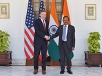 National Security Advisor Ajit Doval and his US counterpart Jake Sullivan. National Security Advisor Ajit Doval and his US counterpart Jake Sullivan.