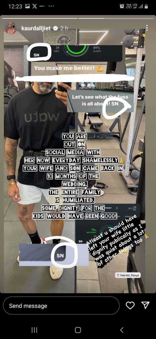 Dalljiet's Instagram post accusing Nikhil of cheating Dalljiet's Instagram post accusing Nikhil of cheating