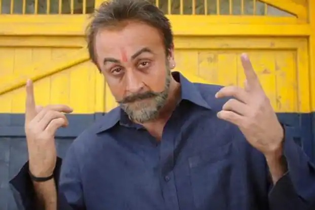 Ranbir Kapoor as Sanjay Dutt in Sanju. Ranbir Kapoor as Sanjay Dutt in Sanju.