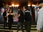 On Wednesday, the pre-release event of Nag Ashwin’s Kalki 2898 AD was held in Mumbai. The event saw the film’s lead cast and crew in attendance. On Wednesday, the pre-release event of Nag Ashwin’s Kalki 2898 AD was held in Mumbai. The event saw the film’s lead cast and crew in attendance.