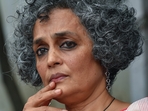 **EDS: FILE PHOTO** New Delhi: Writer and activist Arundhati Roy. (PTI Photo)(PTI06_18_2024_000277B)(PTI) **EDS: FILE PHOTO** New Delhi: Writer and activist Arundhati Roy. (PTI Photo)(PTI06_18_2024_000277B)(PTI)