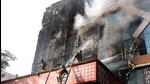 According to data shared by the fire department, there were 910, 931, 1,103 and 1,058 fires in 2020, 2021, 2022 and 2023, respectively. In comparison, this year’s figure has already reached 737. (HT Archive) According to data shared by the fire department, there were 910, 931, 1,103 and 1,058 fires in 2020, 2021, 2022 and 2023, respectively. In comparison, this year’s figure has already reached 737. (HT Archive)