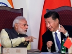 A file photo of Prime Minister Narendra Modi with Chinese president Xi Jinping A file photo of Prime Minister Narendra Modi with Chinese president Xi Jinping