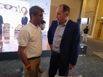 AIFF president Kalyan Chaubey (L) with former India head coach Igor Stimac(Dhiman Sarkar) AIFF president Kalyan Chaubey (L) with former India head coach Igor Stimac(Dhiman Sarkar)