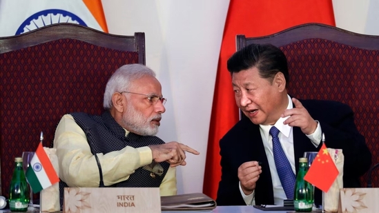 A file photo of Prime Minister Narendra Modi with Chinese president Xi Jinping A file photo of Prime Minister Narendra Modi with Chinese president Xi Jinping