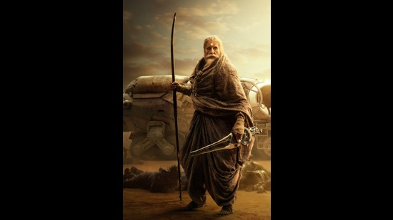 Bachchan is a melancholy and brooding Ashwatthama in Kalki 2898 AD.‘They really want to be part of the process. They want to be directed. And they don’t want to do what they’ve done before,’ director Nag Ashwin says, of Bachchan and Haasan. Bachchan is a melancholy and brooding Ashwatthama in Kalki 2898 AD.‘They really want to be part of the process. They want to be directed. And they don’t want to do what they’ve done before,’ director Nag Ashwin says, of Bachchan and Haasan.