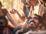 Dev Patel in a scene from the film Monkey Man.(AP) Dev Patel in a scene from the film Monkey Man.(AP)