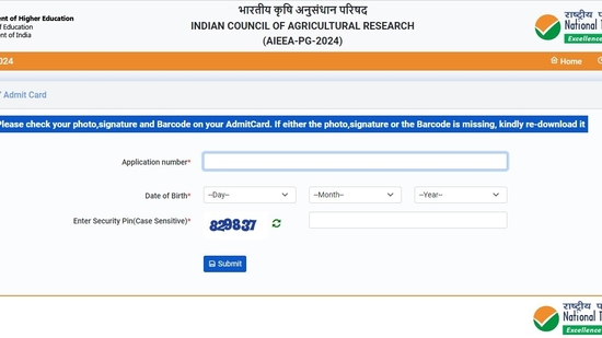 ICAR admit card 2024 for AIEEA PG, AICE JRF/SRF(PhD) exams released (exams.nta.ac.in) ICAR admit card 2024 for AIEEA PG, AICE JRF/SRF(PhD) exams released (exams.nta.ac.in)