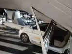 Visuals from the site of the incident at Delhi airport. (ANI Photo)(HT_PRINT) Visuals from the site of the incident at Delhi airport. (ANI Photo)(HT_PRINT)