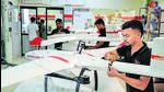 A team of engineers making a drone in a Tech Eagle manufacturing unit at sector-45 near AS tower in Gurugram on Friday. (Parveen Kumar/HT) A team of engineers making a drone in a Tech Eagle manufacturing unit at sector-45 near AS tower in Gurugram on Friday. (Parveen Kumar/HT)