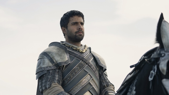 Fabien Frankel as Ser Criston Cole in House of the Dragon season 2.