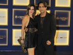 Sussanne Khan with Arslan Goni at an event. (File Photo) Sussanne Khan with Arslan Goni at an event. (File Photo)