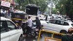 Despite MPSC announcing postponement of exams, aspirants continued their protest on Thursday, blocking Shastri Road. (MAHENDRA KOLHE/HT) Despite MPSC announcing postponement of exams, aspirants continued their protest on Thursday, blocking Shastri Road. (MAHENDRA KOLHE/HT)