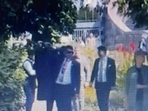 The sleuths of Special Protection Group (SPG) deployed the bullet-resistant shields to protect PM Modi The sleuths of Special Protection Group (SPG) deployed the bullet-resistant shields to protect PM Modi