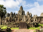 A temple complex in Cambodia, Angkor Wat, is the largest religious monument in the world. (AFP photo) A temple complex in Cambodia, Angkor Wat, is the largest religious monument in the world. (AFP photo)