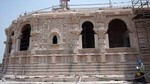 On first floor of the Ram Mandir, a Ram Darbar of white marble will be set up. It is under construction in Jaipur. (Pic for representation) On first floor of the Ram Mandir, a Ram Darbar of white marble will be set up. It is under construction in Jaipur. (Pic for representation)