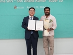Super 30 founder Anand Kumar has been appointed the Ambassador of Korean Tourism for 2024. (Photo courtesy: x.com/teacheranand) Super 30 founder Anand Kumar has been appointed the Ambassador of Korean Tourism for 2024. (Photo courtesy: x.com/teacheranand)