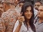 Karsaz accident accused Natasha Danish filmed smiling after the accident(Instagram/@trendingtodaymagazine) Karsaz accident accused Natasha Danish filmed smiling after the accident(Instagram/@trendingtodaymagazine)